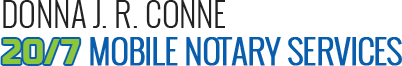 20/7 Mobile Notary Services - Donna Conne